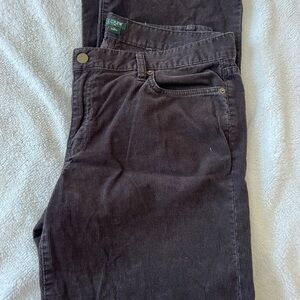 J Crew Corduroy Pants - brown